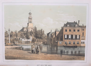 Leiden Huis ter Lucht Stille Mare - GJ Bos / PWM Trap / DJ Couvée - ca 1859