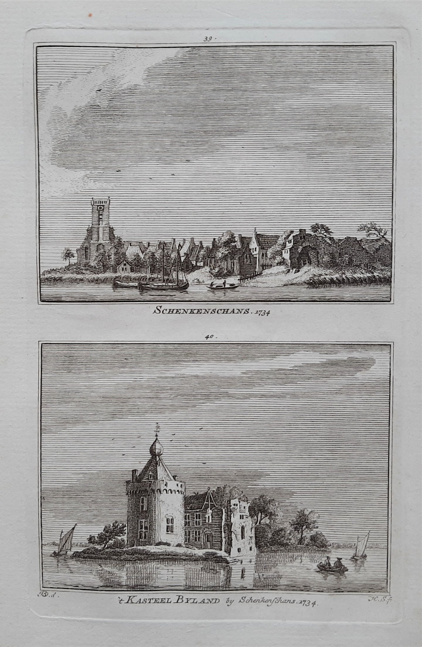 Schenkenschans - H Spilman - ca. 1750
