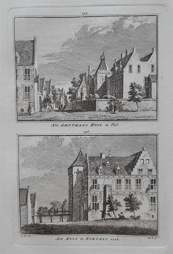 Tiel Echteld - H Spilman - ca. 1750