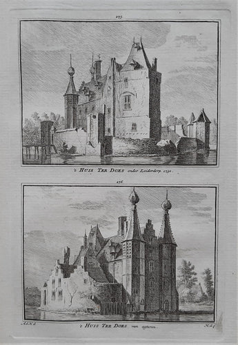 Leiderdorp Ter Does - H Spilman - ca. 1750