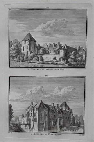 IJsselstein Kasteel - H Spilman - ca. 1750