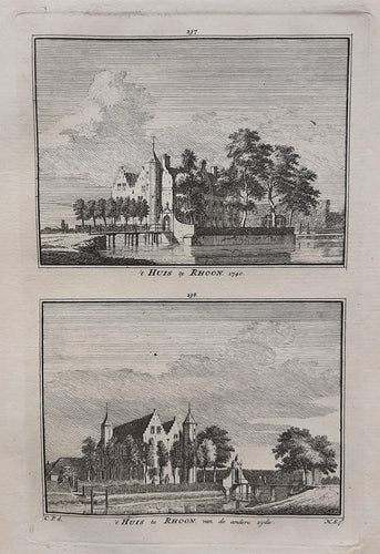 Rhoon Het Huis - H Spilman - ca. 1750