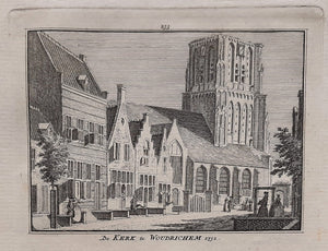 Woudrichem Kerk - H Spilman - ca. 1750