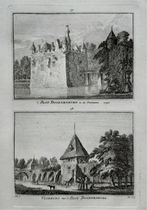 Doornenburg Slot Doornenburg - H Spilman - ca. 1750