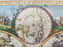 Afbeelding in Gallery-weergave laden, Wereld World - F de Wit - circa 1670