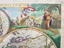 Afbeelding in Gallery-weergave laden, Wereld World - F de Wit - circa 1670