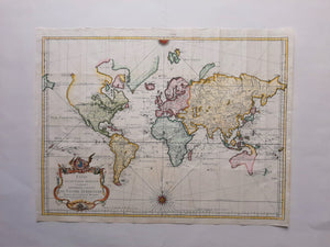 Wereld - JN Bellin - ca. 1748