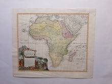 Afbeelding in Gallery-weergave laden, Afrika Africa - JB Homann - ca. 1743