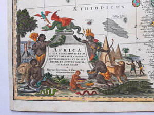 Afrika Africa - M Seutter - ca. 1730