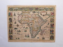 Afbeelding in Gallery-weergave laden, Afrika Africa - WJ Blaeu - 1635