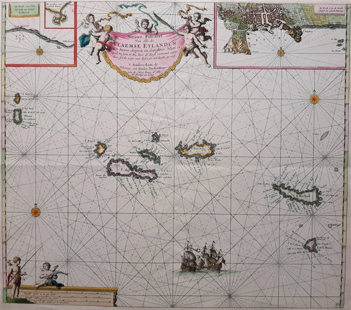 Portugal Azoren Africa Azores - J van Keulen - 1681