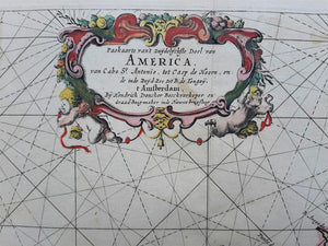 Zuid-Amerika South America Argentina Chile - Hendrick Doncker - ca 1659