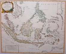 Afbeelding in Gallery-weergave laden, INDONESIË, MALEISIË, FILIPIJNEN - Gilles Robert de Vaugondy - 1750