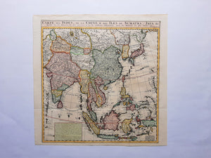 Zuidoost-Azië India China Japan - HA Chatelain - 1718