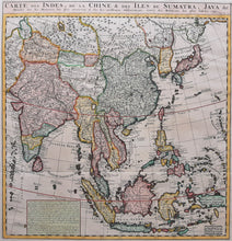 Afbeelding in Gallery-weergave laden, Zuidoost-Azië India China Japan - HA Chatelain - 1718
