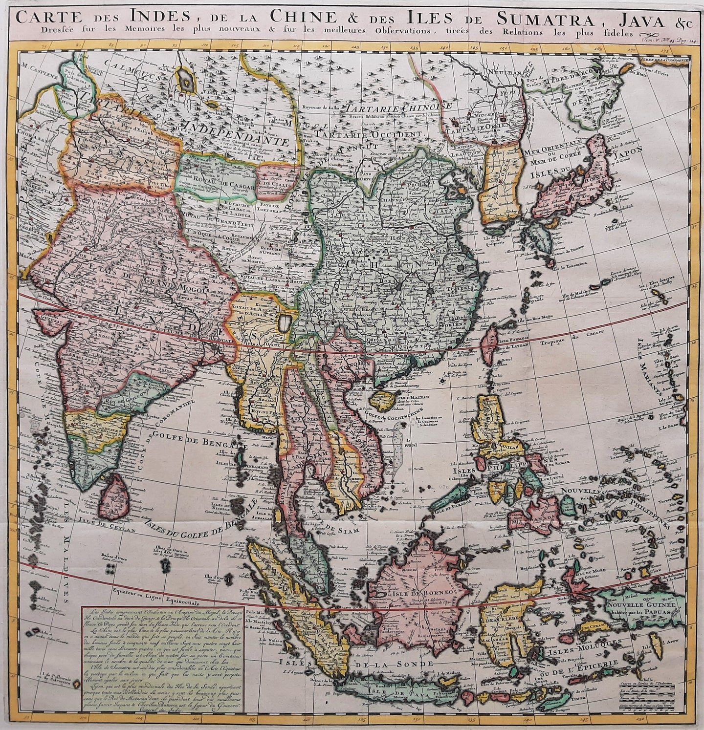 Zuidoost-Azië India China Japan - HA Chatelain - 1718