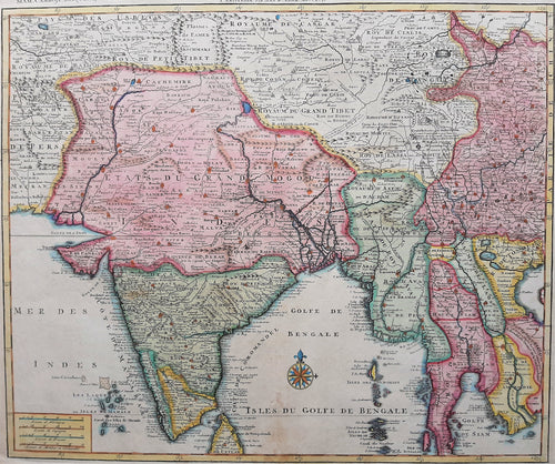 India Tibet Indochina - JB Elwe - 1792