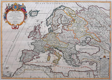 Afbeelding in Gallery-weergave laden, Europa Europe - N Sanson / AH Jaillot - 1718