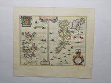 Load image in Gallery view, Schotland Orkney- en Shetlandeilanden British Isles Scotland Orkney Islands and Shetland Islands - J Blaeu - 1662