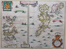 Afbeelding in Gallery-weergave laden, Schotland Orkney- en Shetlandeilanden British Isles Scotland Orkney Islands and Shetland Islands - J Blaeu - 1662