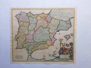 Spanje Spain - Gerrit van Schagen - circa 1689