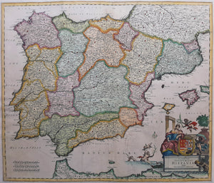 Spanje Spain - Gerrit van Schagen - circa 1689