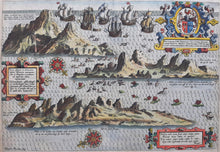 Load image in Gallery view, Afrika Ascension Island Africa - Jan Huygen van Linschoten / Baptista van Deutecum - ca 1596