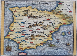 Spanje Spain - Johannes Stumpf - 1548