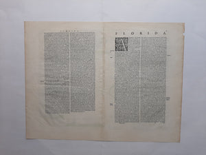 Amerika Noord-Amerika east coast Virginia Florida North America - Joan Blaeu - 1664