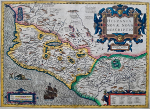 Mexico - Jodocus Hondius Gerard Mercator - 1606