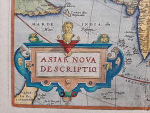 Azië Asia - A Ortelius - 1574