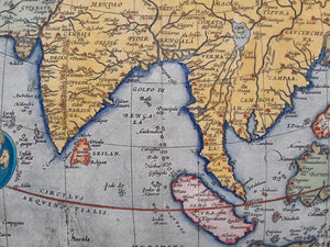 Azië Asia - A Ortelius - 1574