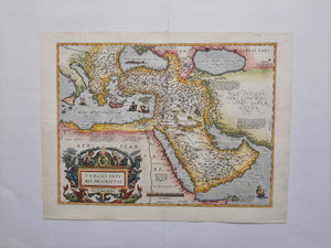 Turkse Rijk Ottoman Empire - A Ortelius - 1579