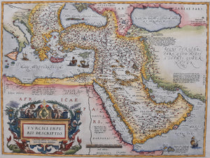 Turkse Rijk Ottoman Empire - A Ortelius - 1579