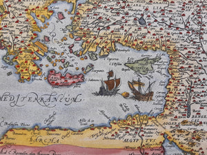 Turkse Rijk Ottoman Empire - A Ortelius - 1579
