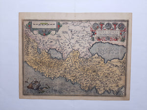 Israël Heilige Land Israel Holy Land - A Ortelius - 1595