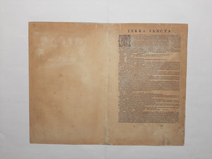 Israël Heilige Land Israel Holy Land - A Ortelius - 1595