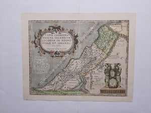 Israël Heilige Land Israel Holy Land - A Ortelius - 1590