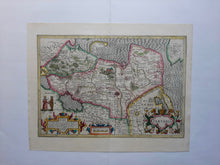 Afbeelding in Gallery-weergave laden, Rusland Noordelijk deel China Korea &#39;Tartaria&#39; - J Hondius / H Hondius - 1633