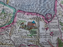 Afbeelding in Gallery-weergave laden, Rusland Noordelijk deel China Korea &#39;Tartaria&#39; - J Hondius / H Hondius - 1633