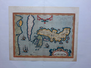 Japan Korea - A Ortelius - 1598