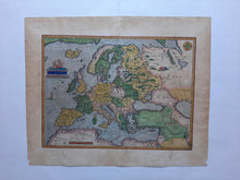 Afbeelding in Gallery-weergave laden, Europa Europe - A Ortelius - 1579