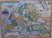 Afbeelding in Gallery-weergave laden, Europa Europe - A Ortelius - 1579