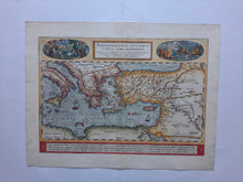 Afbeelding in Gallery-weergave laden, Oostelijke Middellandse Zeegebied - A Ortelius - circa 1580