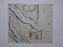 Afbeelding in Gallery-weergave laden, Frankrijk Bordeaux zeekaart France sea chart Bordeaux region - J van Keulen - ca 1700