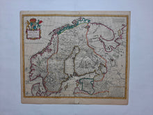 Afbeelding in Gallery-weergave laden, Scandinavië Sweden Norway Finland Denmark Scandinavia - F de Wit - ca. 1690