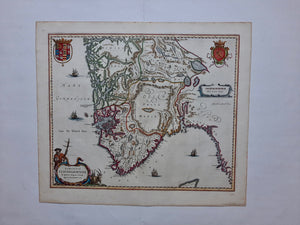 Noorwegen Stavanger Norway - Joan en Cornelis Blaeu - circa 1645