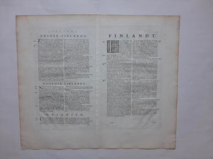 Finland - Joan Blaeu - 1664