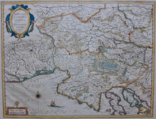 Load image in Gallery view, Slovenië Noordwest-Kroatië Noordoost-Italië - WJ Blaeu - ca. 1644