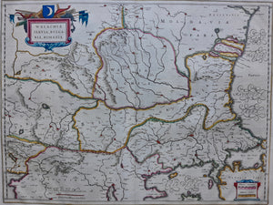 Bulgarije Roemenië Servië Macedonië Balkans - J Blaeu - 1662